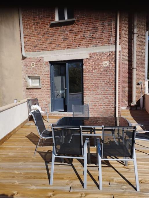 Apartamento Agreable Maison Avec Parking Gratuit Amiens Exterior foto